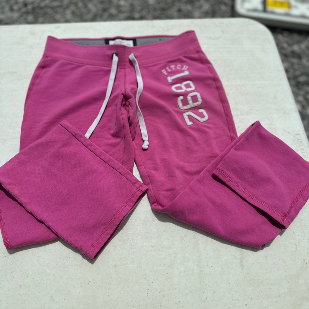 Abercrombie and Fitch Pink Sweatpants